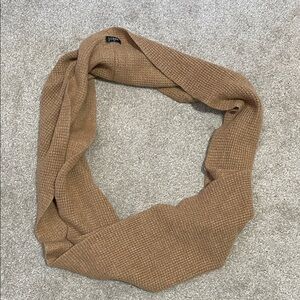 J. Crew Camel Knit Infinity Scarf